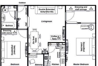 Apartament cu 3 camere în Berceni
