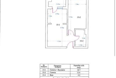 Apartament cu 2 camere semidecomandat în Obor - 14