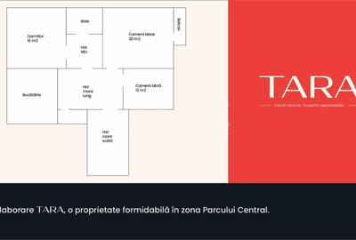 Apartament cu 3 camere în Ultracentral