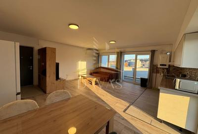 Apartament cu 2 camere semidecomandat, mobilat în Dâmbul Rotund