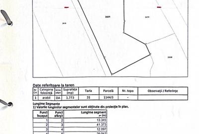 Teren agricol intravilan de 1773 mp, în Urleta - 3