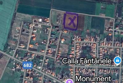 Teren de 11000 mp, în Fântânele - 1