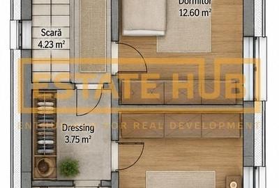 Duplex cu 4 camere cu Canalizare în Europa - 9