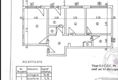 Apartament cu 3 camere decomandat în Sud - 1