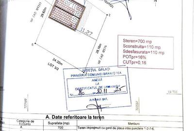 Teren de 700 mp, în Braniștea - 4