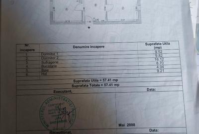 Apartament cu 3 camere decomandat în Inel II