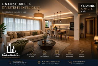 Apartament cu 3 camere decomandat în 1 Decembrie 1918