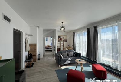 Apartament cu 2 camere semidecomandat, mobilat în Iris