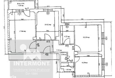 Apartament cu 3 camere în Central