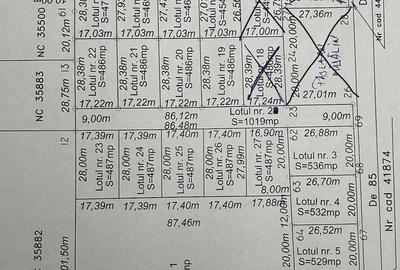 Teren de 487 mp, în Cârcea