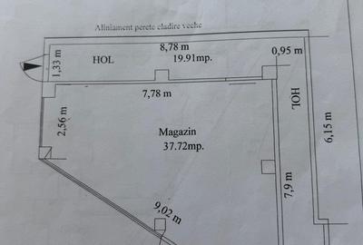 Spațiu comercial, de 37 mp, în Militari