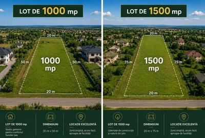 Teren Construcții intravilan de 500 mp, în Ciorogârla - 4