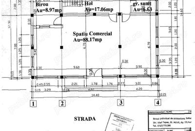 Spațiu comercial, de 177 mp, în Central