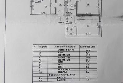 Apartament cu 4 camere decomandat în Central - 7