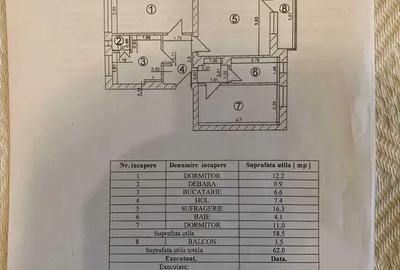 Apartament cu 3 camere decomandat în Central - 7