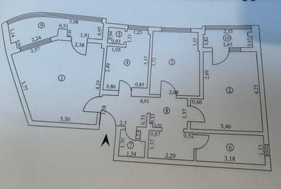 Apartament cu 3 camere decomandat în Siderurgiștilor - 5