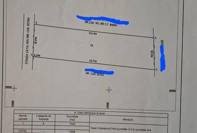 Teren de 1049 mp, în Băjești - 3