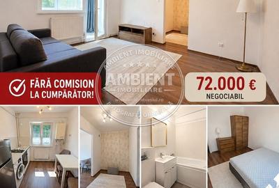 Apartament cu 2 camere semidecomandat în Central