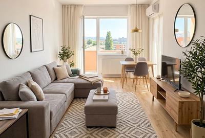 Apartament cu 2 camere decomandat în Canta - 1
