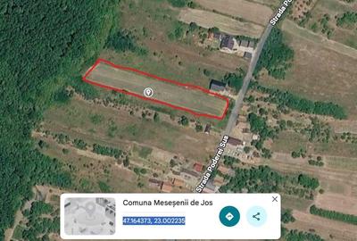 Teren de 4000 mp, în Aghireș - 2