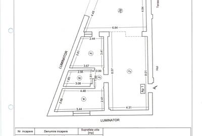 Apartament cu 3 camere decomandat în Central - 1