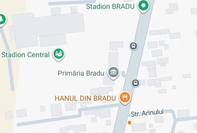 Teren de 5400 mp, în Bradu