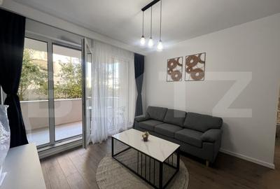 Apartament cu 2 camere semidecomandat, mobilat în Florești