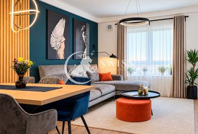 Apartament cu 2 camere semidecomandat, mobilat în Bună Ziua