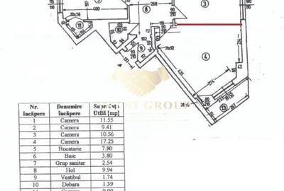 Apartament cu 4 camere decomandat în Turda