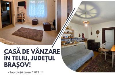 Casă cu 3 camere cu Teren 2073 Mp în Teliu