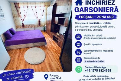 Garsonieră decomandată în Exterior Vest