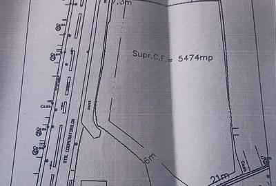 Teren Construcții intravilan de 5474 mp, în Chișoda