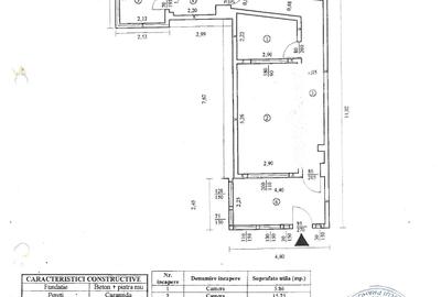 Apartament cu 2 camere semidecomandat în Central - 21
