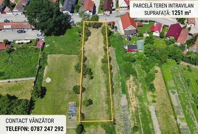 Teren de 1251 mp, în Feldioara - 1