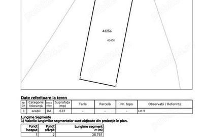 Teren de 679 mp, în Exterior Vest - 8