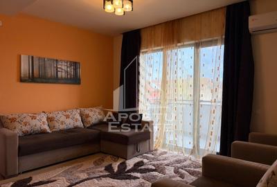 Apartament cu 2 camere nedecomandat, mobilat în Dumbrăvița