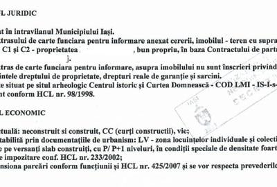 Teren Construcții intravilan de 498 mp, în Păcurari - 3