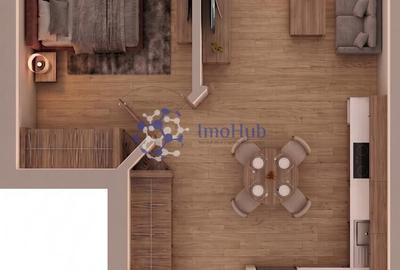 Apartament cu 2 camere semidecomandat în Tătărași - 4