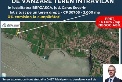Teren agricol intravilan de 1473 mp, în Berzasca - 3
