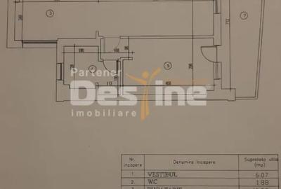 Apartament cu 2 camere semidecomandat, mobilat în Eroii Revoluției