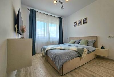 Apartament cu 2 camere decomandat, mobilat în Tractorul - 7