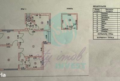 Apartament cu 2 camere în Moșilor