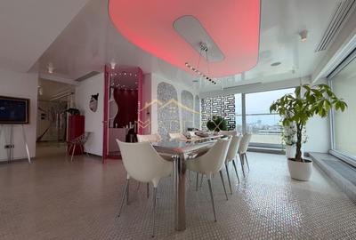 Penthouse cu 4 camere decomandat, mobilat în Floreasca