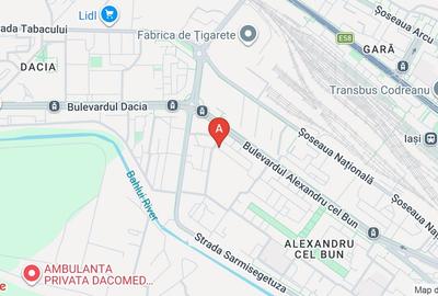 Garsonieră decomandată, mobilată în Alexandru cel Bun