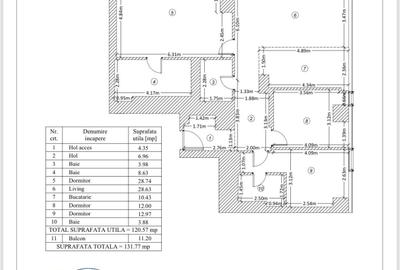 Apartament cu 4 camere în Floreasca