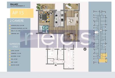 Apartament cu 2 camere decomandat în 1 Decembrie 1918 - 7
