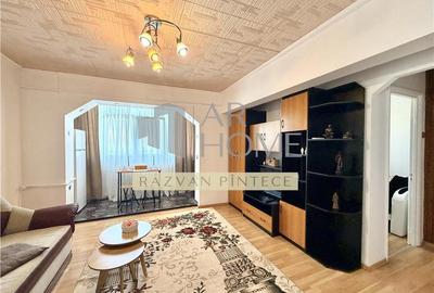 Apartament cu 2 camere decomandat, mobilat în Republicii