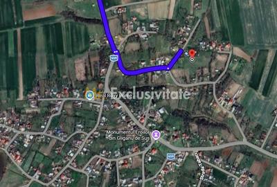 Teren de 6500 mp, în Rociu