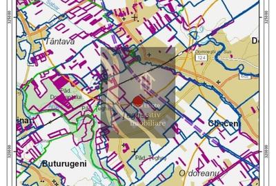 Teren Construcții intravilan de 500 mp, în Domnești
