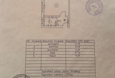 Apartament cu 2 camere semidecomandat în Obor - 9